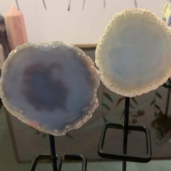 🌈 Crystal specimens- Rose Quartz, Kyanite, Clear Quartz, Sodalite, Smokey … - Picture 1 of 16